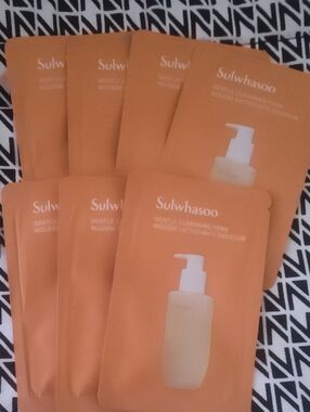 5 For _25 Sulwhasoo Gentle Cleansing Foam Sachets – Orange
